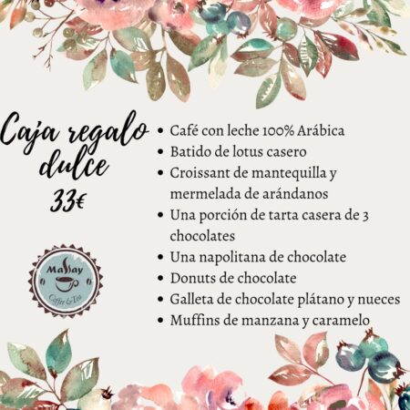 Contenido de la caja genil dulce