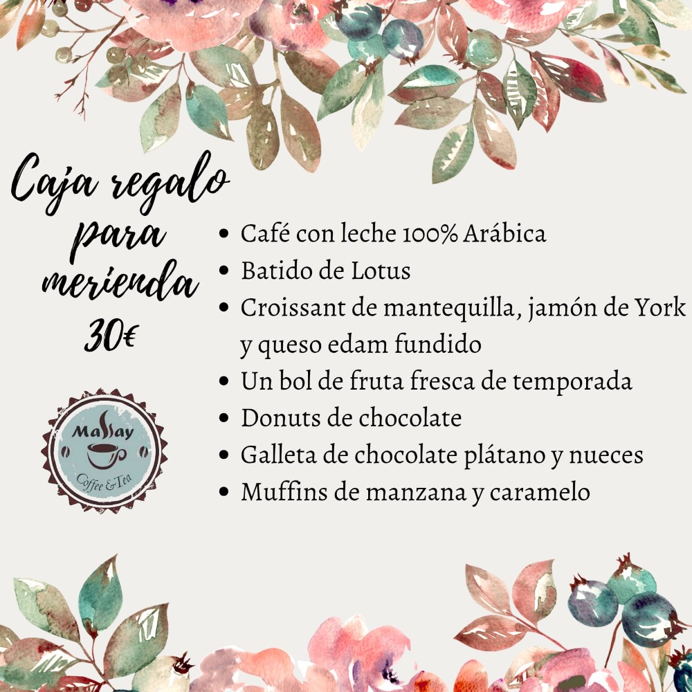 Contenido de la caja genil merienda