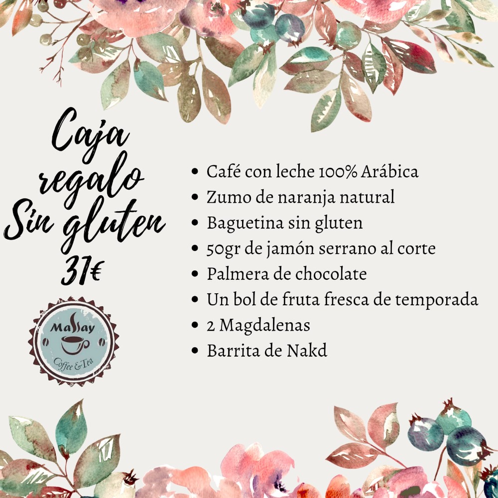 Contenido de la caja sin Gluten